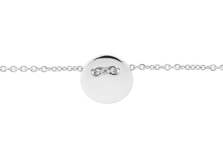Silver 925 necklace 38+5cm sterling silver