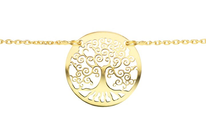 Collar plata 925 arbol de la vida 