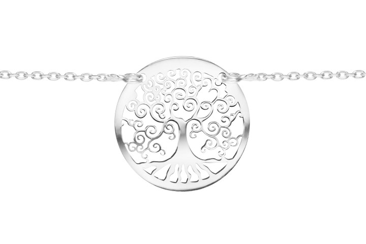 Silver 925 necklace 38+5cm sterling silver