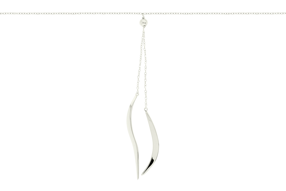 Silver 925 necklace 40+5cm sterling silver