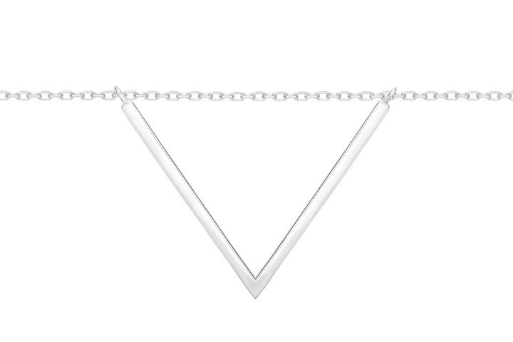 Silver 925 necklace 38+5cm sterling silver