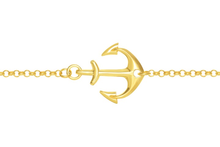 Collar plata 925 ancla 