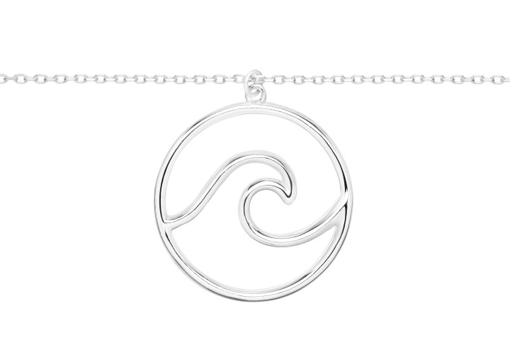 Collar plata 925 ola 