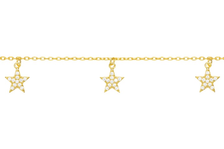 [10259C382ZBL] Silver 925 necklace 38+5cm rhodium (Gold plated)