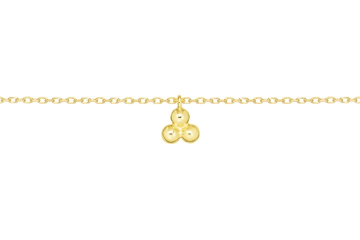 Silver 925 moon necklace 38+5cm sterling silver