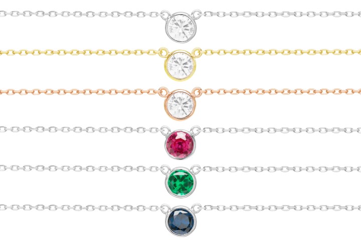 Collar plata 925 zirconita 5mm 