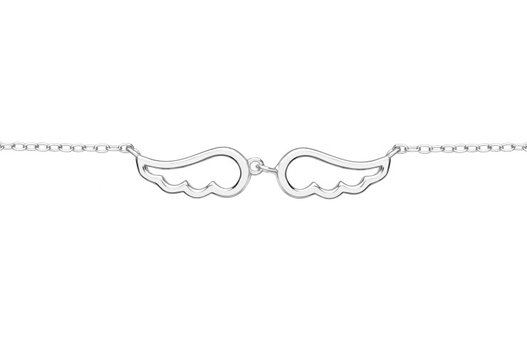 Silver 925 necklace 38+5cm sterling silver
