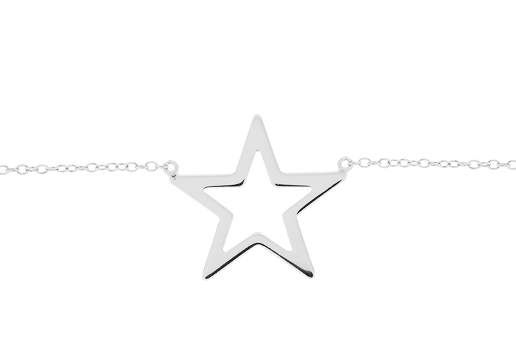 Collar plata 925 estrella 