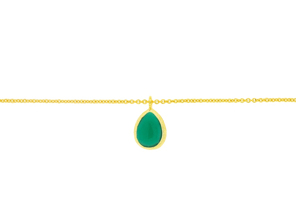 Collar plata 925 piedras semi preciosas 