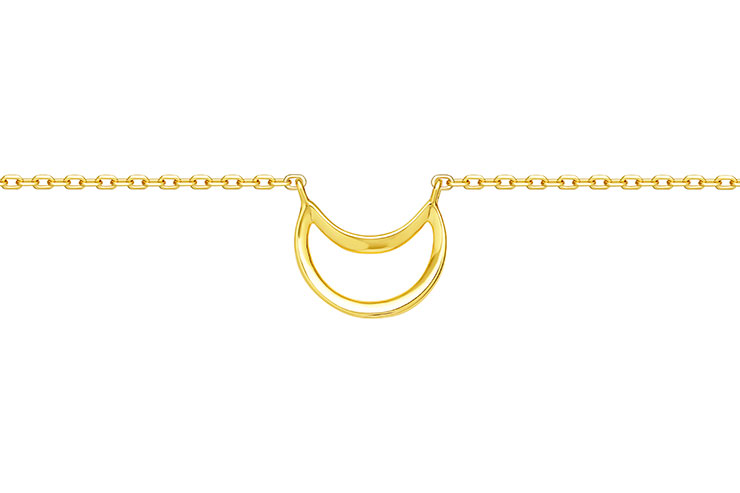 Collar plata 925 luna 