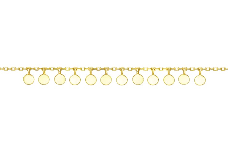 Collar plata 925 mini placas