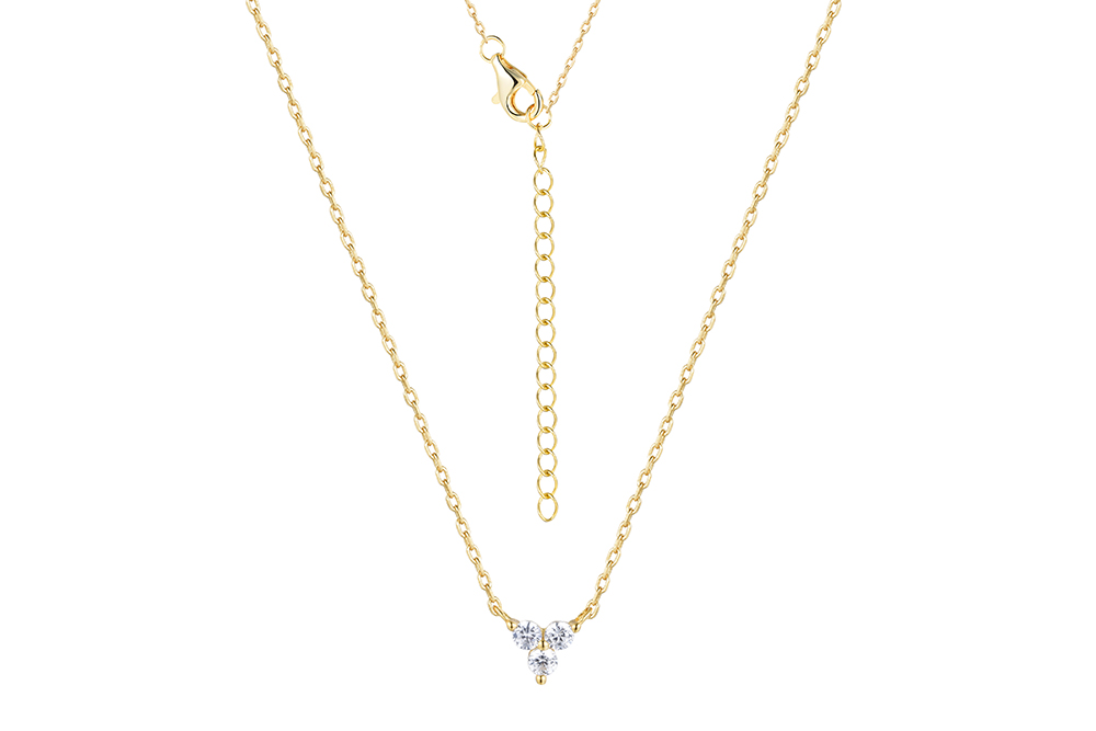 Collar plata 925 zirconitas