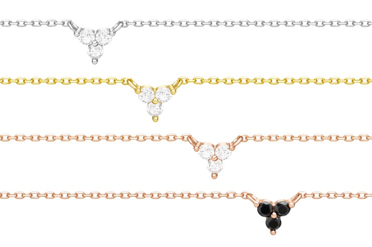 Collar plata 925 zirconitas