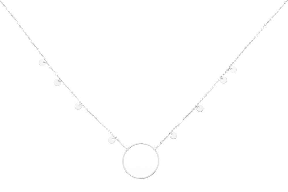 Silver 925 necklace 38+5cm sterling silver