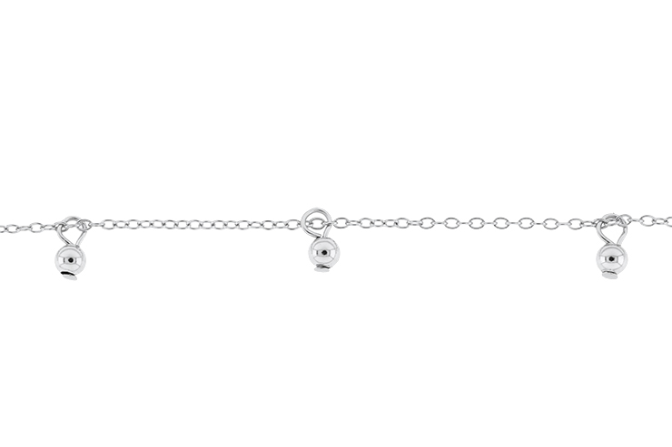 Silver 925 beads necklace