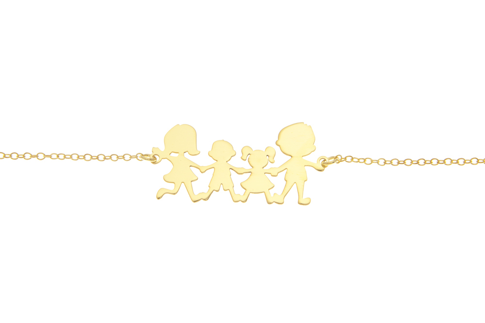 Collar plata 925 familia