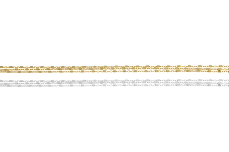 Silver 925 necklace 38+5cm sterling silver