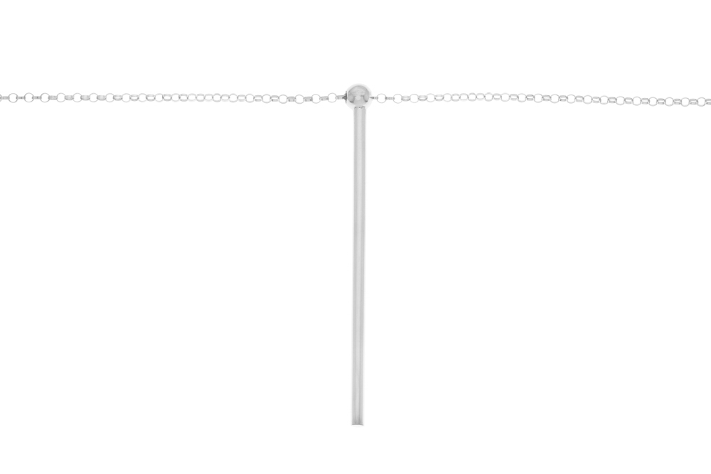 Silver 925 necklace 38+5cm sterling silver