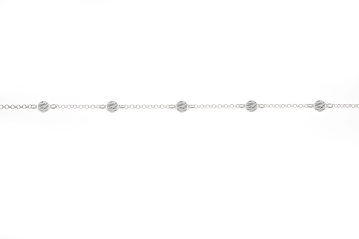 Silver 925 necklace 38+5cm sterling silver