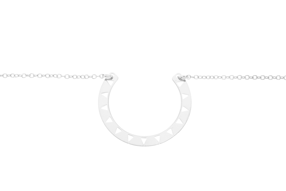 Collar plata 925 plano calado