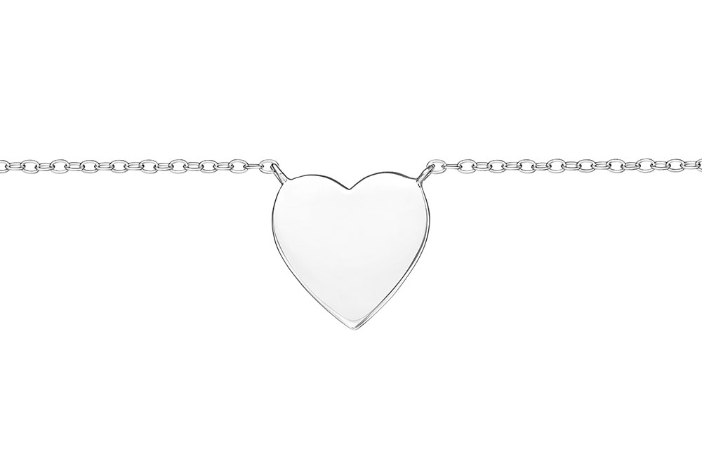 Silver 925 necklace 38+5cm sterling silver