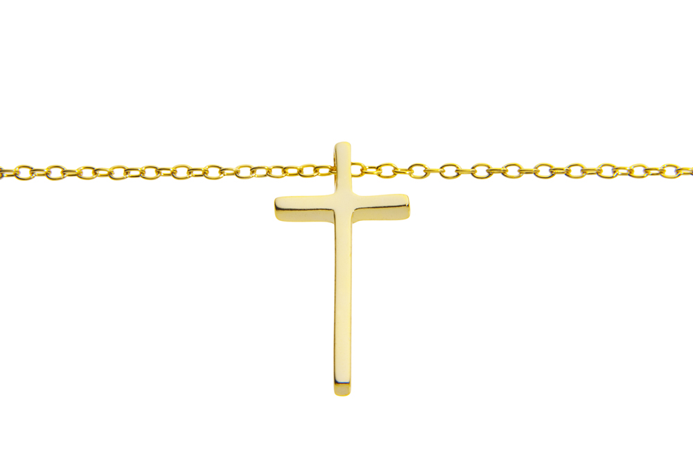 Silver 925 necklace 40+5cm sterling silver