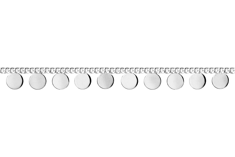 Silver 925 necklace 38+5cm sterling silver