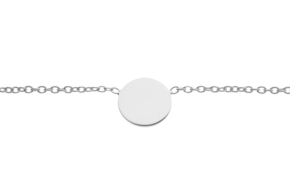 Silver 925 necklace 30+8cm rose gold plated
