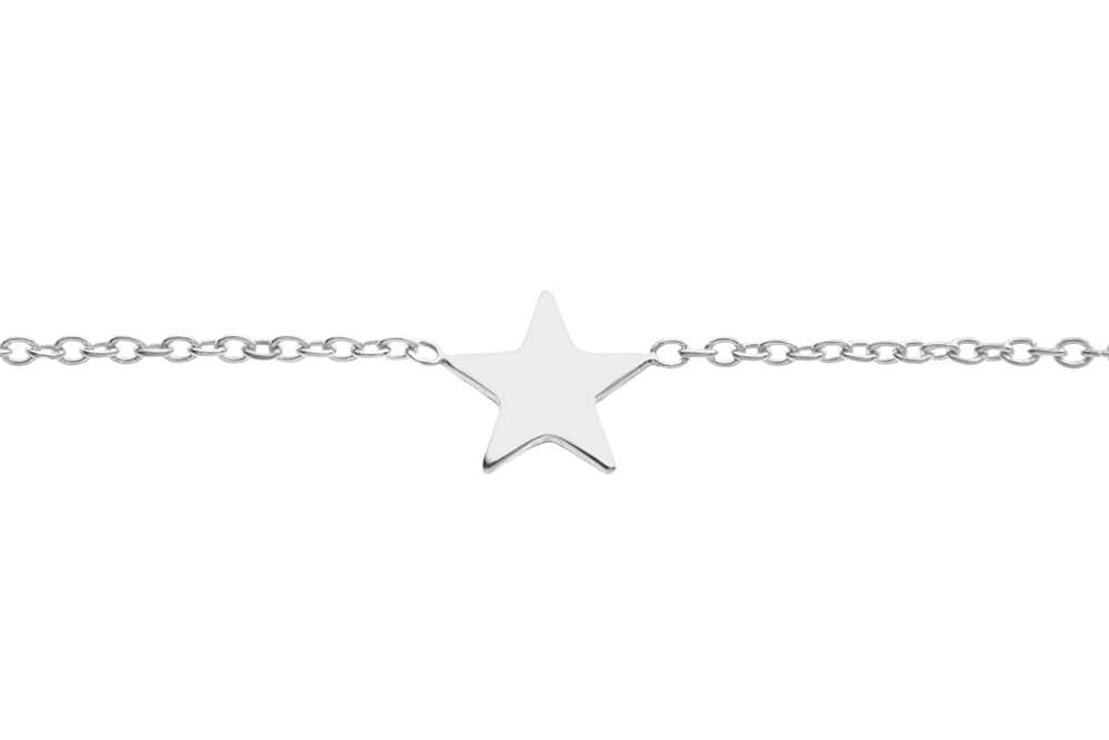 Collar choker plata 925 estrella 