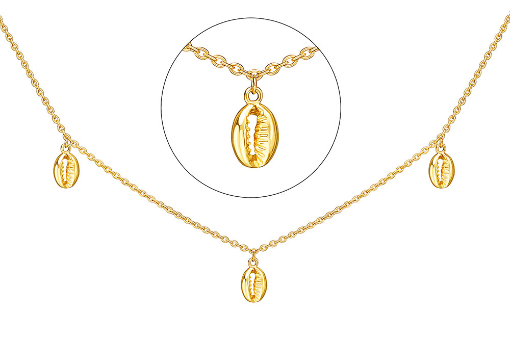 Silver 925 necklace 38+5cm sterling silver