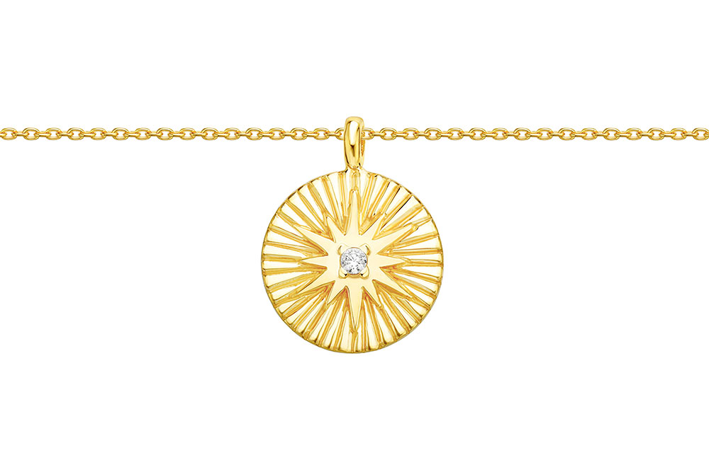 [13794C382ZBL] Silver 925 necklace 38+5cm rhodium (Gold plated)