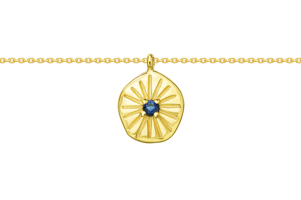 [13796C382ZZA] Silver 925 necklace 38+5cm rhodium (Gold plated)