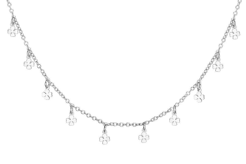 Collar plata 925 trebol