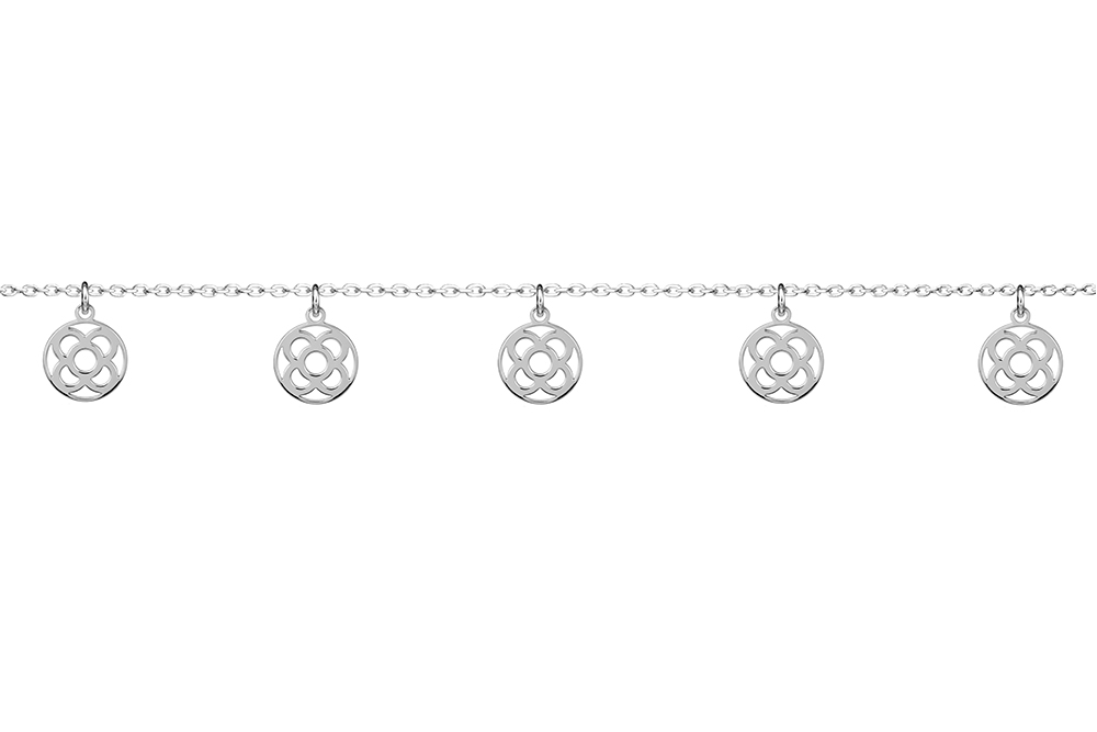 Silver 925 necklace 38+5cm sterling silver