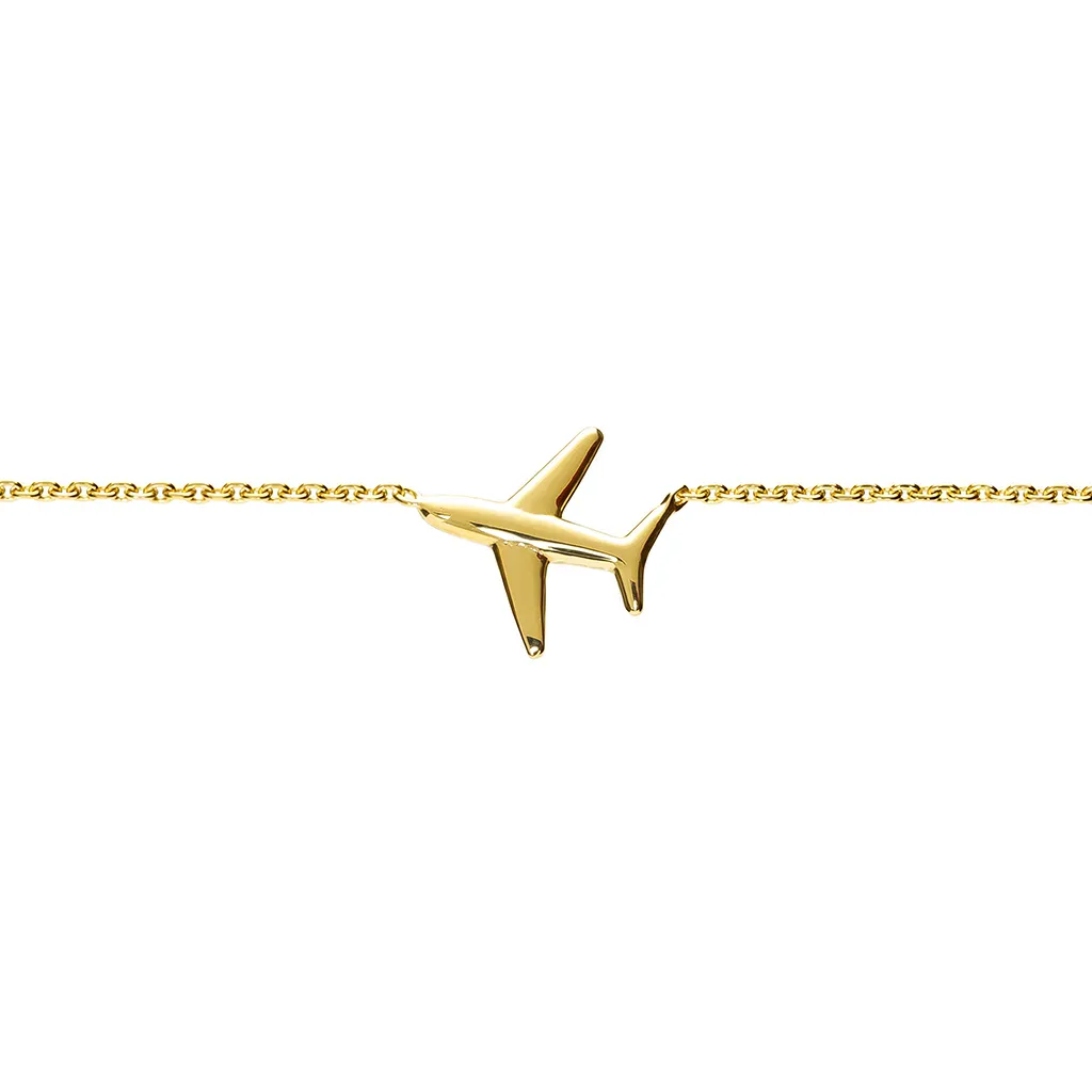 Collar plata 925 avión