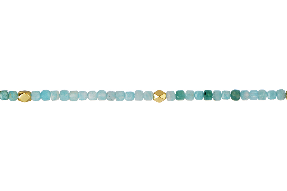 Sterling silver semiprecious stone necklace