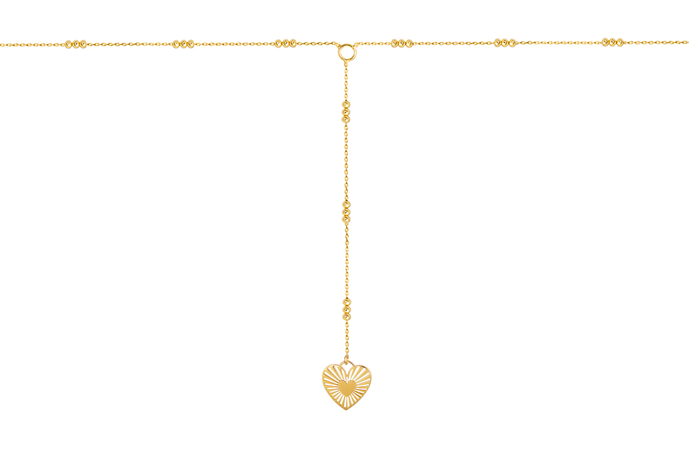 Collar plata 925 corazón 14x13mm