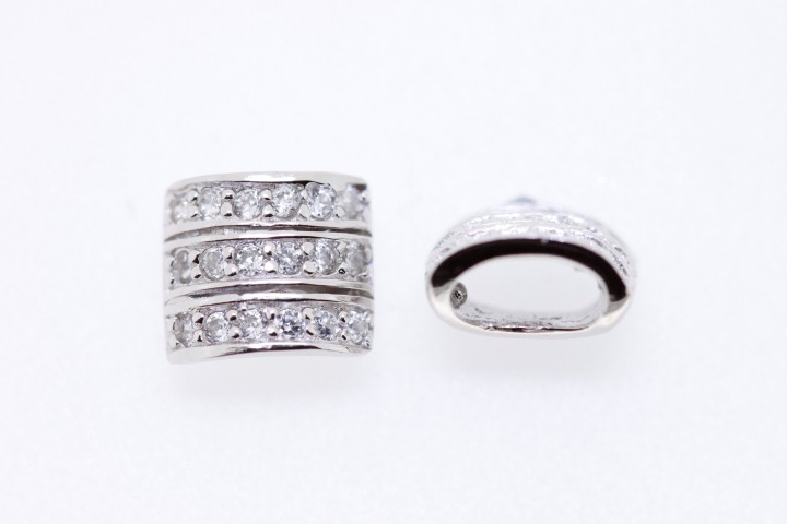 [055590001ZBL] Entrepieza plata rodiada cz 