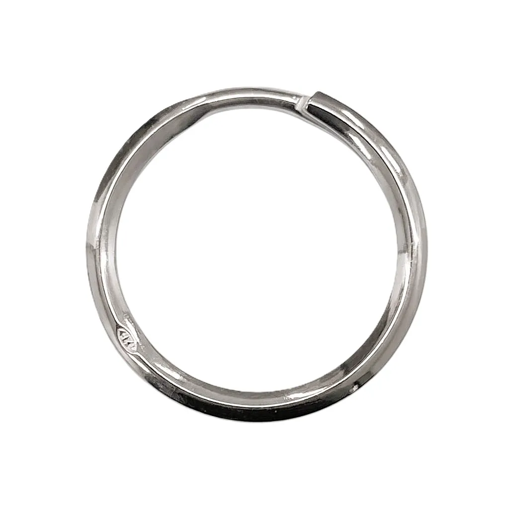 [0773227000PL] Silver 925 key ring 27mm