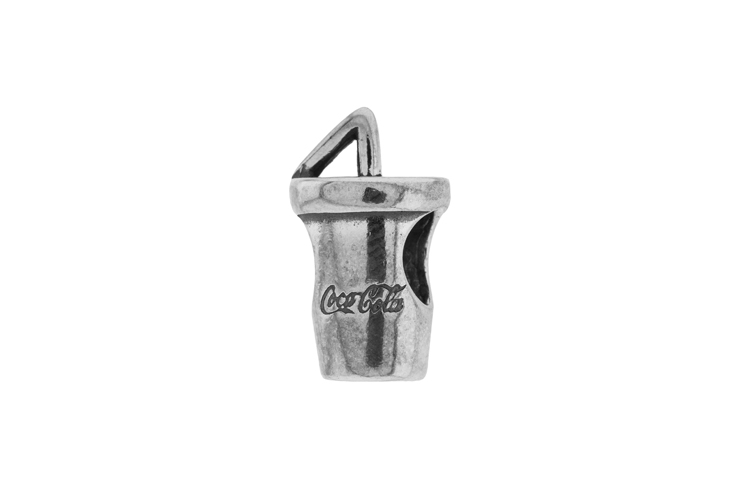 Entrepieza pasante  plata 925 para pulseras 