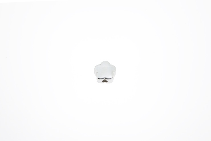 Entrepieza plata 925 flor pasante 