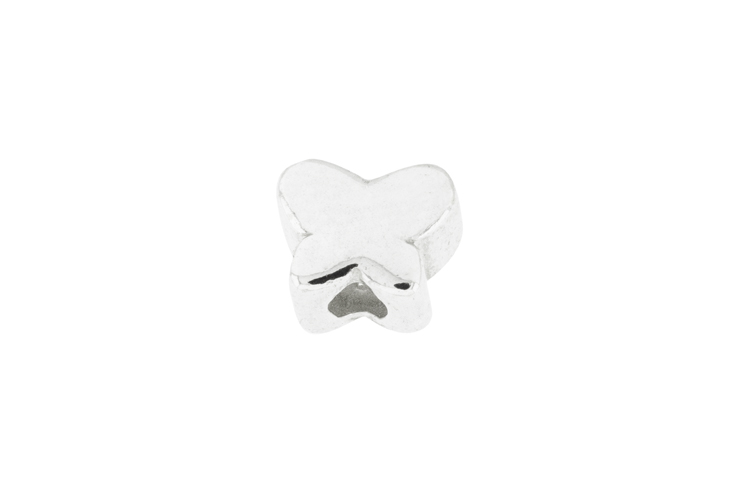[1150200000PL] Entrepieza plata 925 mariposa pasante 