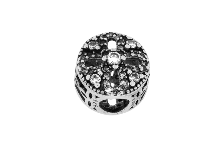 Entrepieza plata 925 zirconita 