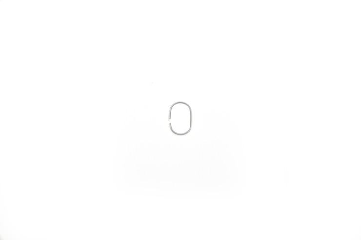 Anilla oval abierta plata 925 hilo 1/2caña 2.5x4.5 