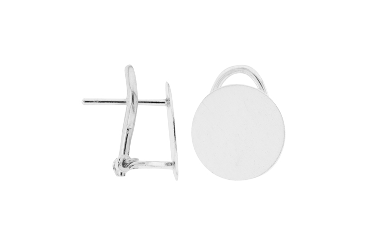 Base para pendiente plata 925 omega 