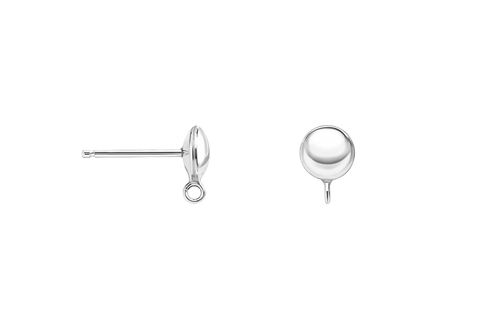 Silver 925 earring finding