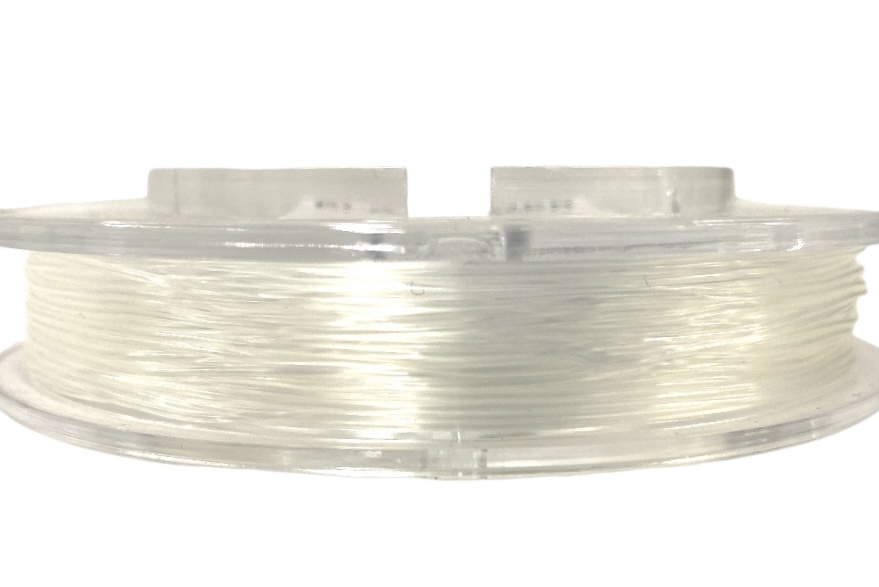[16093FT080L01] Hilo de silicona japones elastomer 0.80mm por 50m