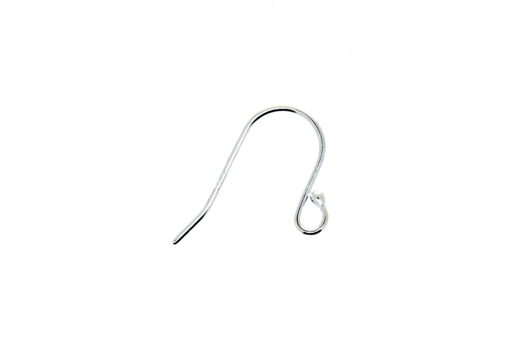 Sterling silver ear wire finding