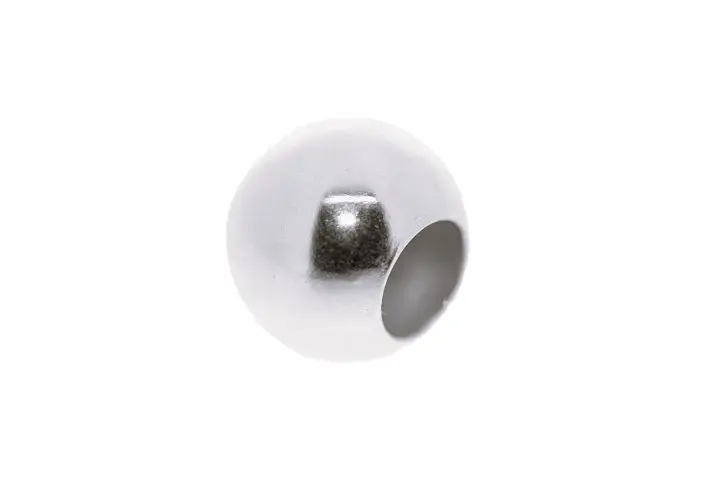 Light shiny beads silver 925 2.50mm (pack of 200)