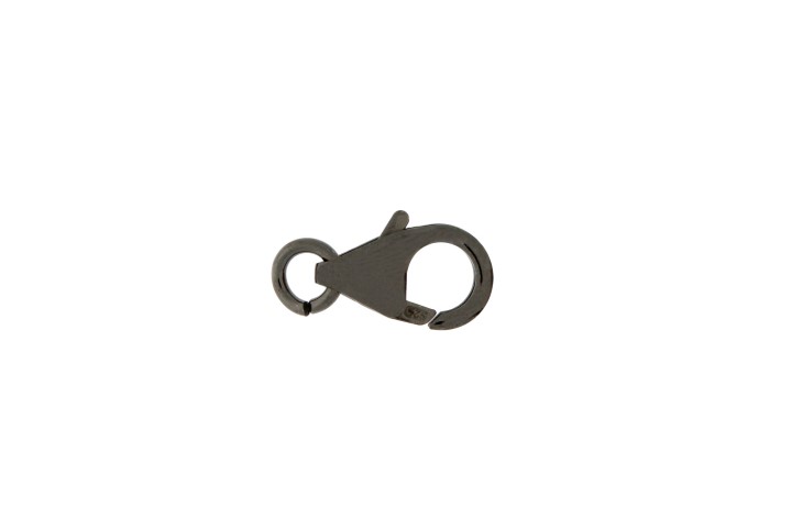 Mosquetón pera plata 925 7.00mm (pack de 30)